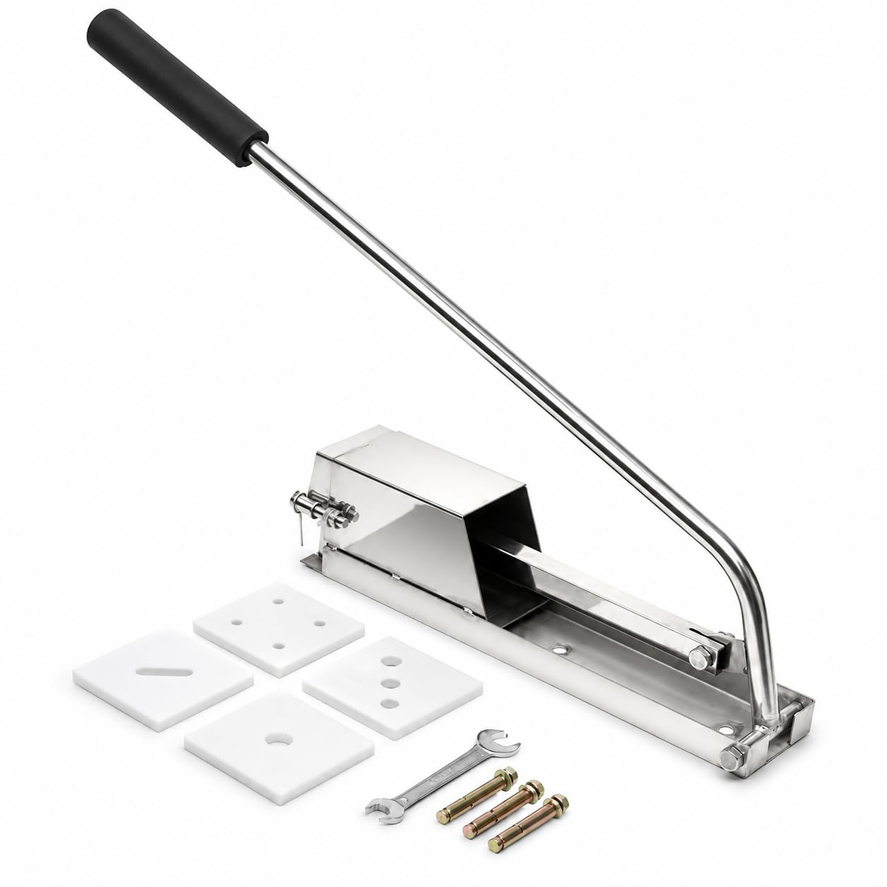 GYKOZY Clay Extruder Tool, Stainless Steel Heavy Duty Manual Extrusion for Polymer Clay, Ceramic, Pottery and Sculpting