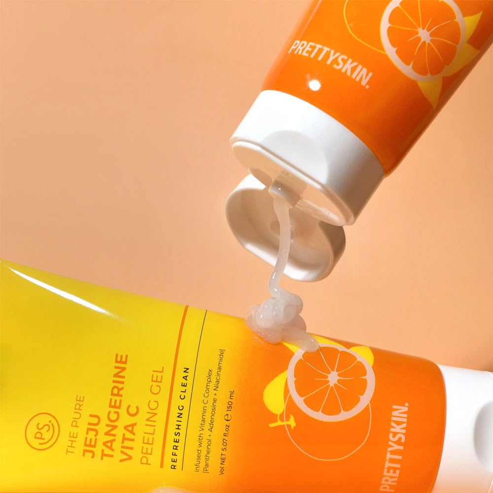 Amazon | PRETTYSKIN ピュア チェジュ タンジェリン ビタC ピーリング