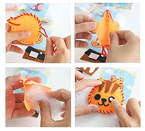 Fineder-14pcs-DIY-Sewing-Kit-for-Kids-Felt-Animal-DIY-Crafts-for-Girls-and-Boys-Educational-Sewing-for-Kids-Art-Craft-Kits-for-Beginners-Gift-for-Kids Fineder-14pcs-DIY-Sewing-Kit-for-Kids-Felt-Animal-DIY-Crafts-for-Girls-and-Boys-Educational-Sewing-for-Kids-Art-Craft-Kits-for-Beginners-Gift-for-Kids