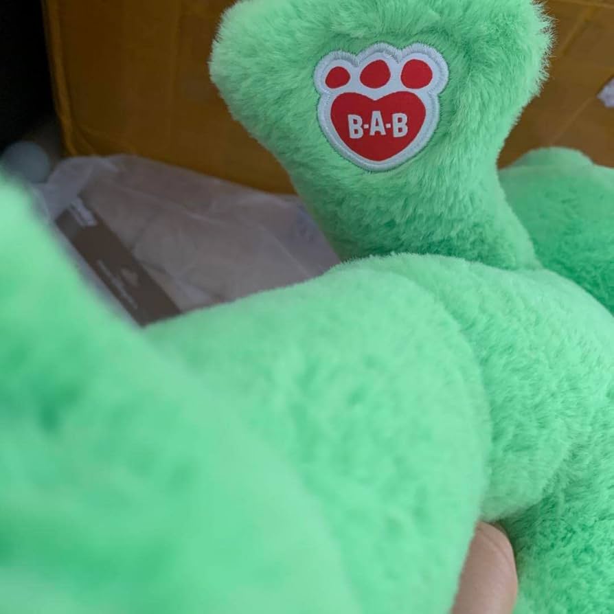 Amazon.co.jp: ビルドアベアbuild a bear カエル ぬいぐるみ Z