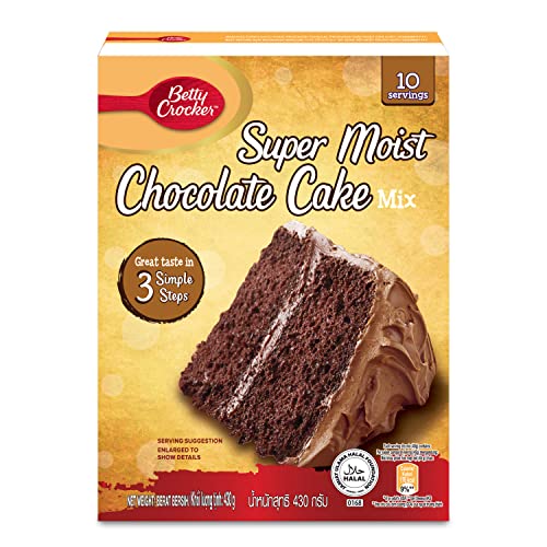 Betty Crocker Super Moist Cake Mix Chocolate 430g