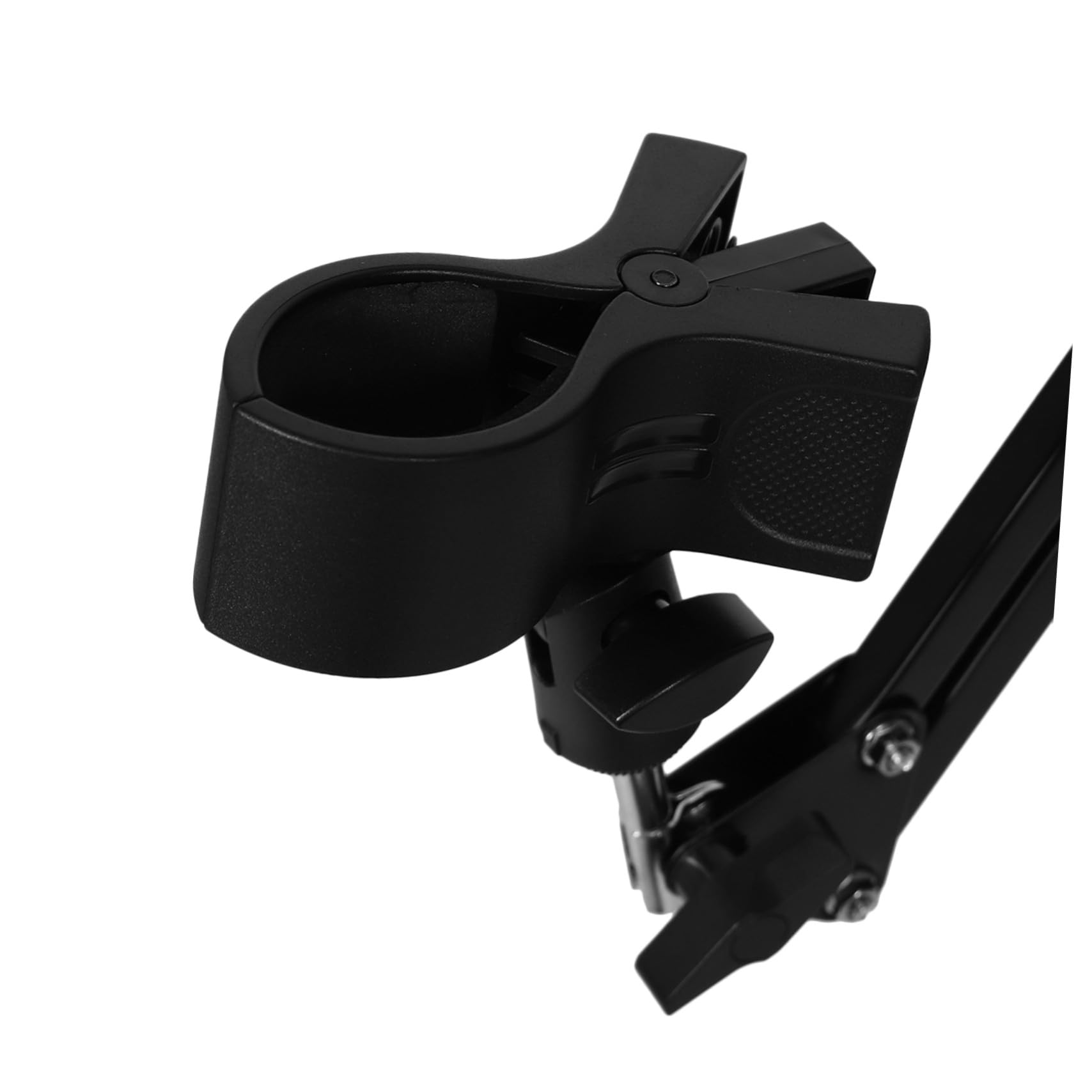 HEMOTON Soporte para Secador de Pelo Ajustable con Brazo Plegable y Clip Antideslizante para Salón Hogar y Baño Diseño Manos Libres para Usar Fácilmente