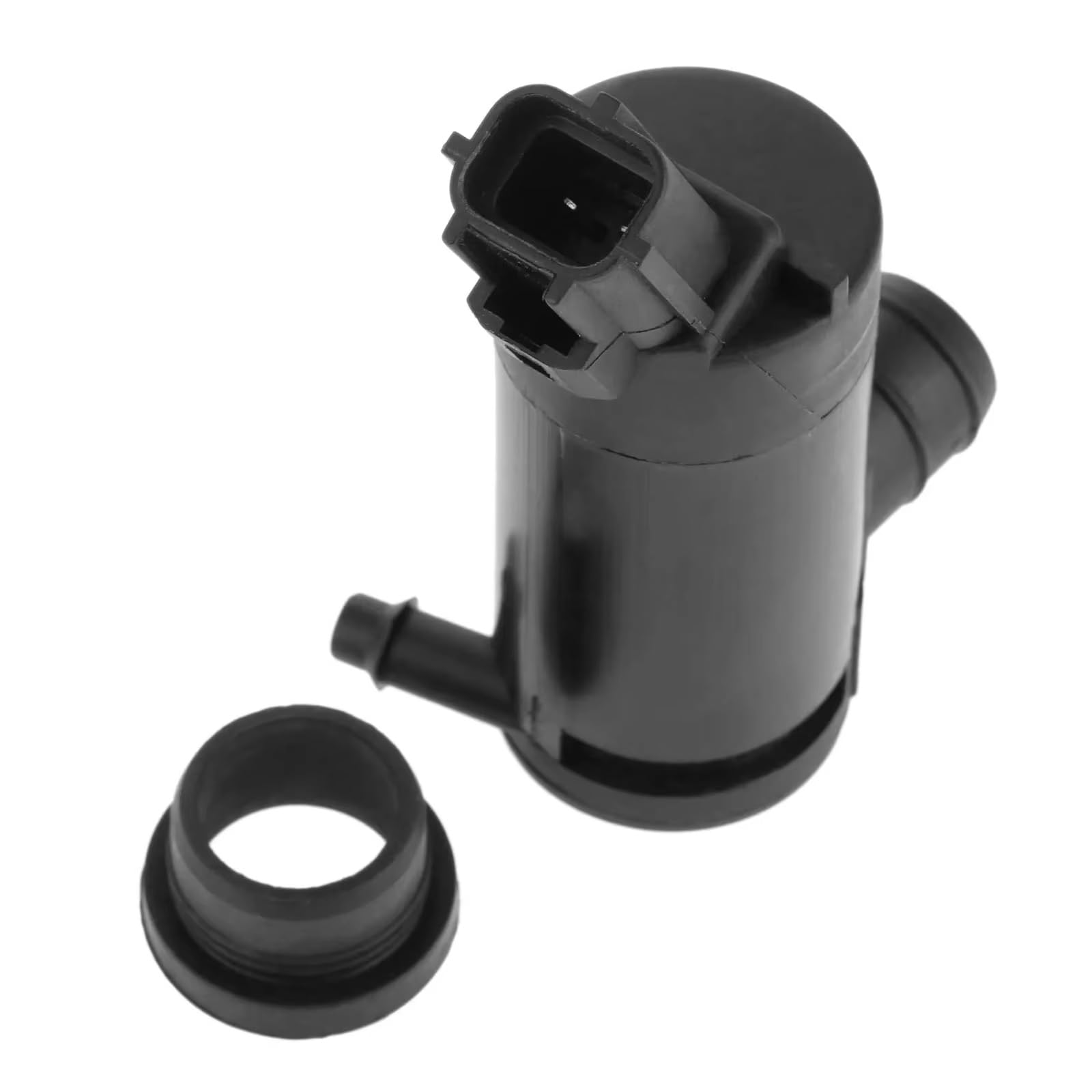 Sanehou One Color Washer Pump Compatible With Lincoln For Continental 1998-2002 For Town Car 1999-2007 Car Windshield Washer Pump With Grommet Replaces 7L8z17664a