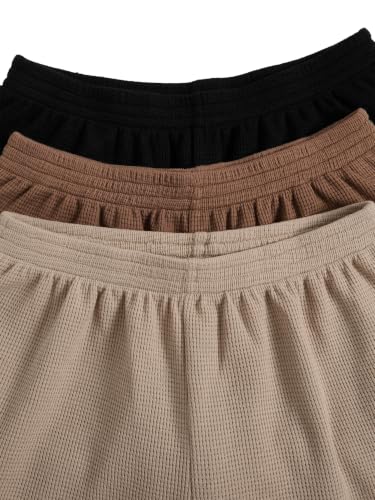 Image of SOLY HUX Women's Summer Shorts 3 Packs Casual Comfy Shorts Sets