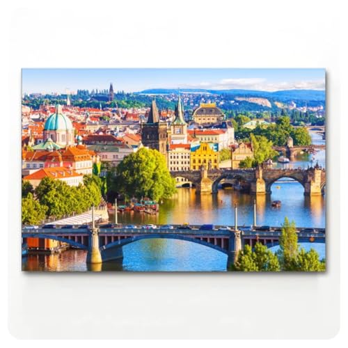 Images murales Pont de Prague 50x70cm pour raviver un salon sans éclat