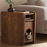 WERMO Walnut Cat Hideaway