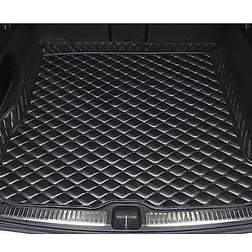 Tapis de coffre pour Mercedes GLC Coupé C253 2016-2022 en cuir noir