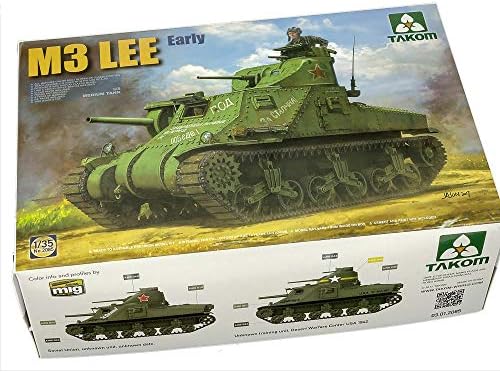 TAKOM TAK-2085 Model kit US Medium Tank M3 Lee Early image 4