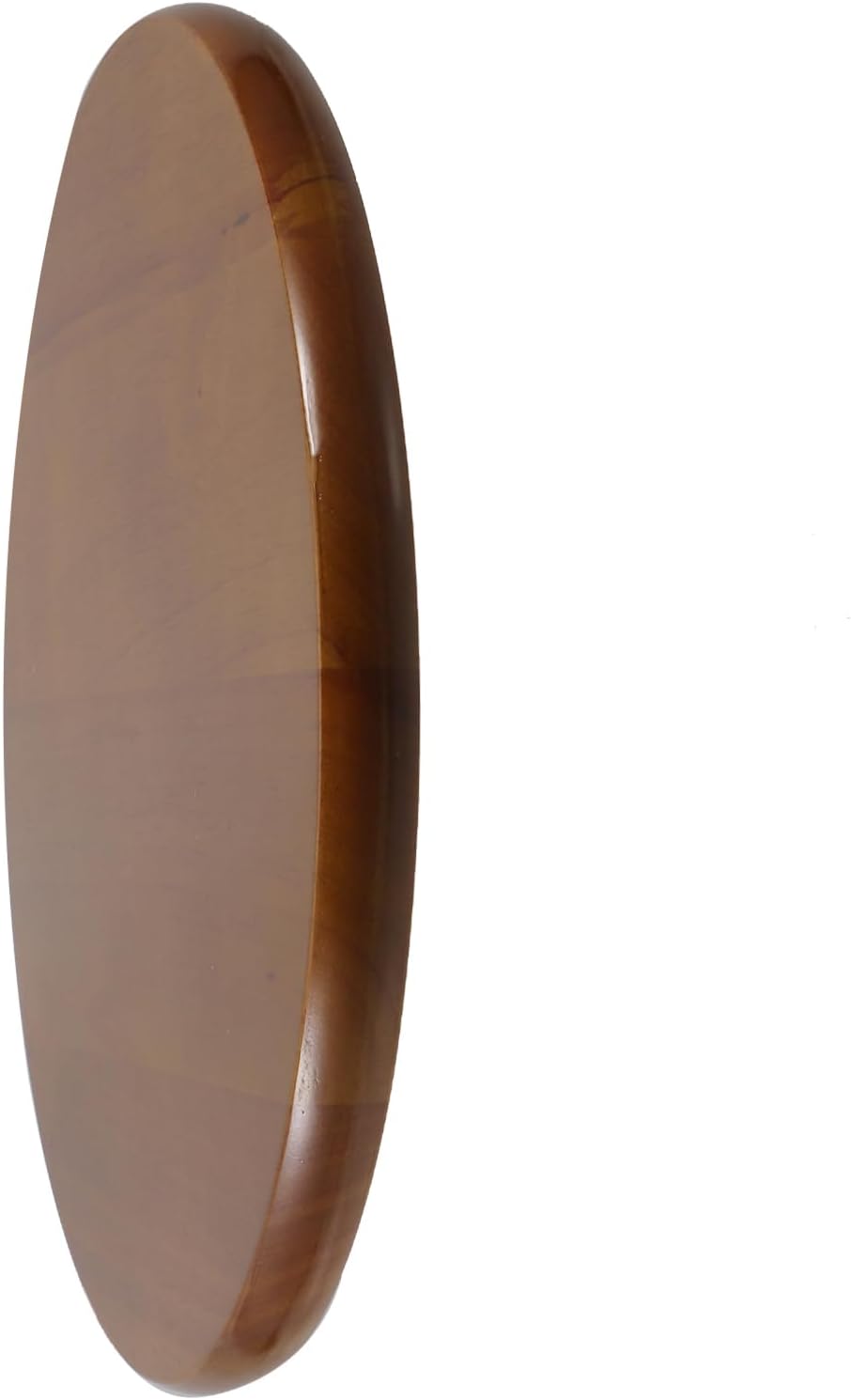 Easy Install Round Stool Seat Smooth Wood Panel Rubber Wood for Bar Chair Seat Replacement