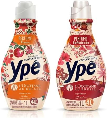 Ypê Amaciante Concentrado L'Occitane au Brésil Kit 2un 1L Cada — ...