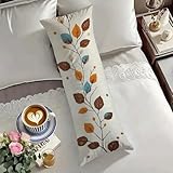 【FERMETURE ÉCLAIR INVISIBLE】 : L'oreiller de corps est doté d'une fermeture éclair dissimulée sur le côté long, permettant une ouverture et une fermeture faciles