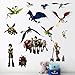How to train your dragon wall stickers by Perfect Charms