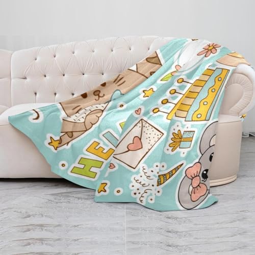Couverture polaire en microfibre de qualité supérieure douce et légère - 5