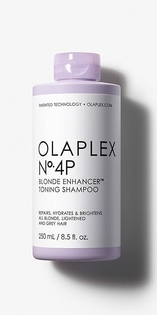 OLAPLEX No. 4P Blonde Enhancer Toning Shampoo, 250 ml (Pack of 1)