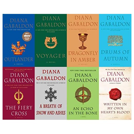 Diana Gabaldon Outlander Series 8 Book Set (1- 8)