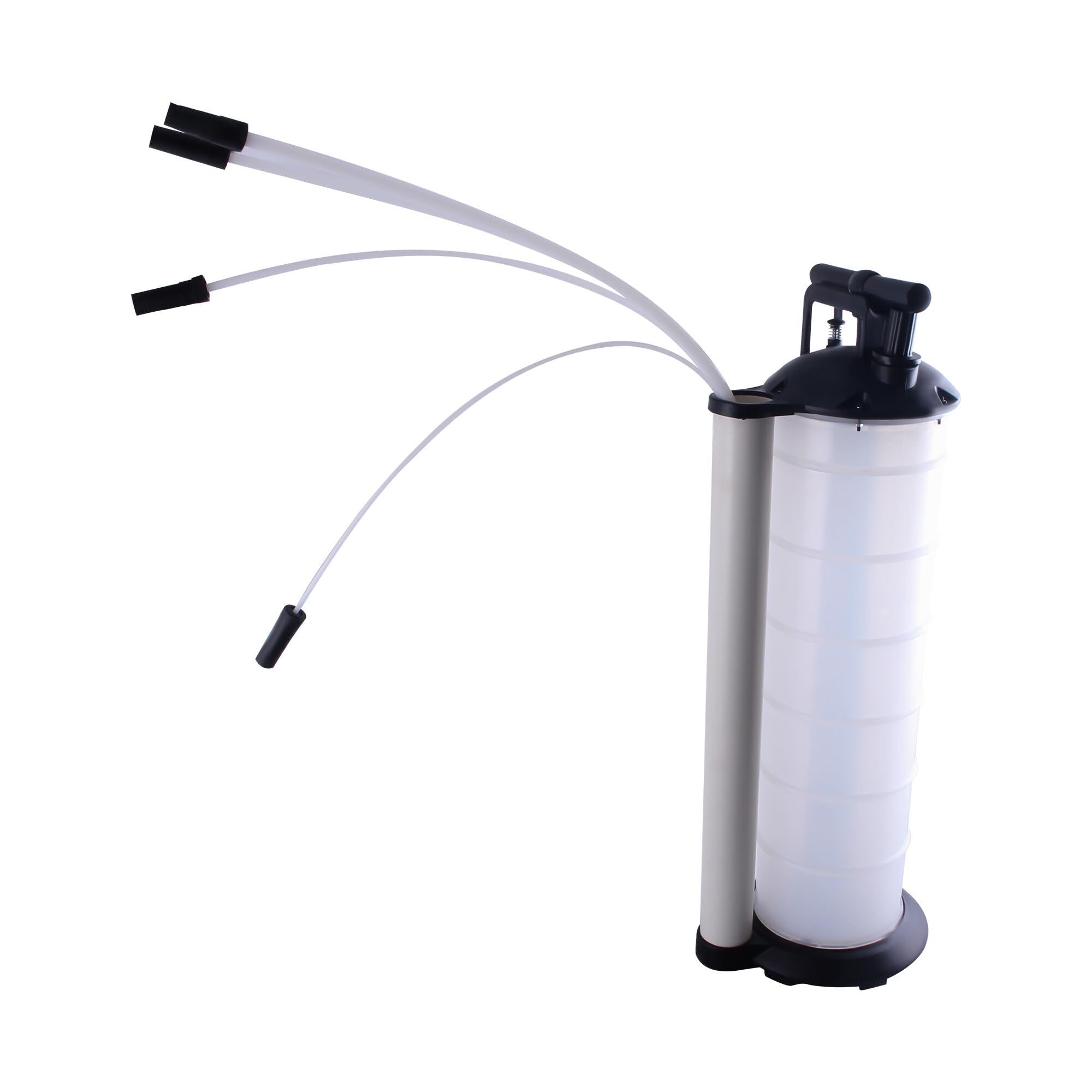Ölabsaugpumpe 7L Absaugpumpe Handpumpe mit 4 Schläuchen 4 6 8 10mm Absaugpumpe Öl Bremsenentlüftungsgerät Flüssigkeitsabsaugpumpe für Fahrzeugölwechsel Motorölwechsel