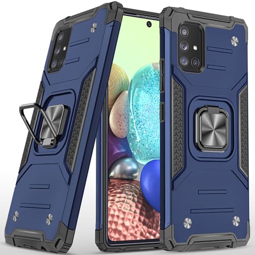 Coque Samsung A71 5G antichoc bleue idéale pour vos vidéos mains libres