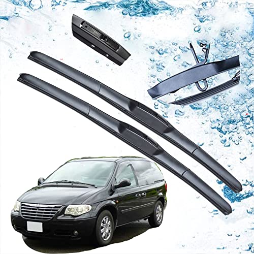 Essuie-glace Chrysler Voyager 2001-2007 anti-bruit avec brosses de nettoyage