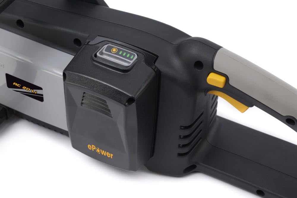 Alpina acs 20 Li kit motosierras inalámbricas, motor de inducción 700 W, guía 25 cm, batería STIGA ePower 20 V 4 Ah, peso ligero 3,08 kg