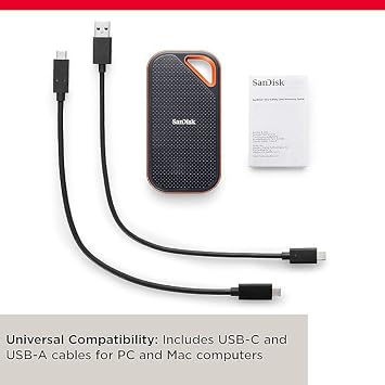SanDisk Extreme Portable SSD External Hard Drive