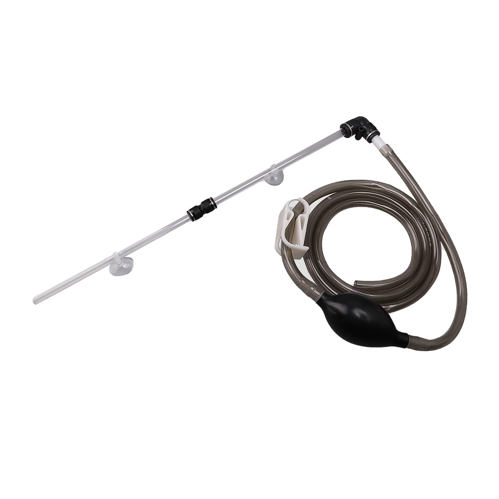 Bomba Aspiradora De Grava para Acuarios, Herramientas De Limpieza para Acuarios, Manguera Sifónica Manual, Aspiradora De Grava, para Limpiar Grava y Arena En Peceras
