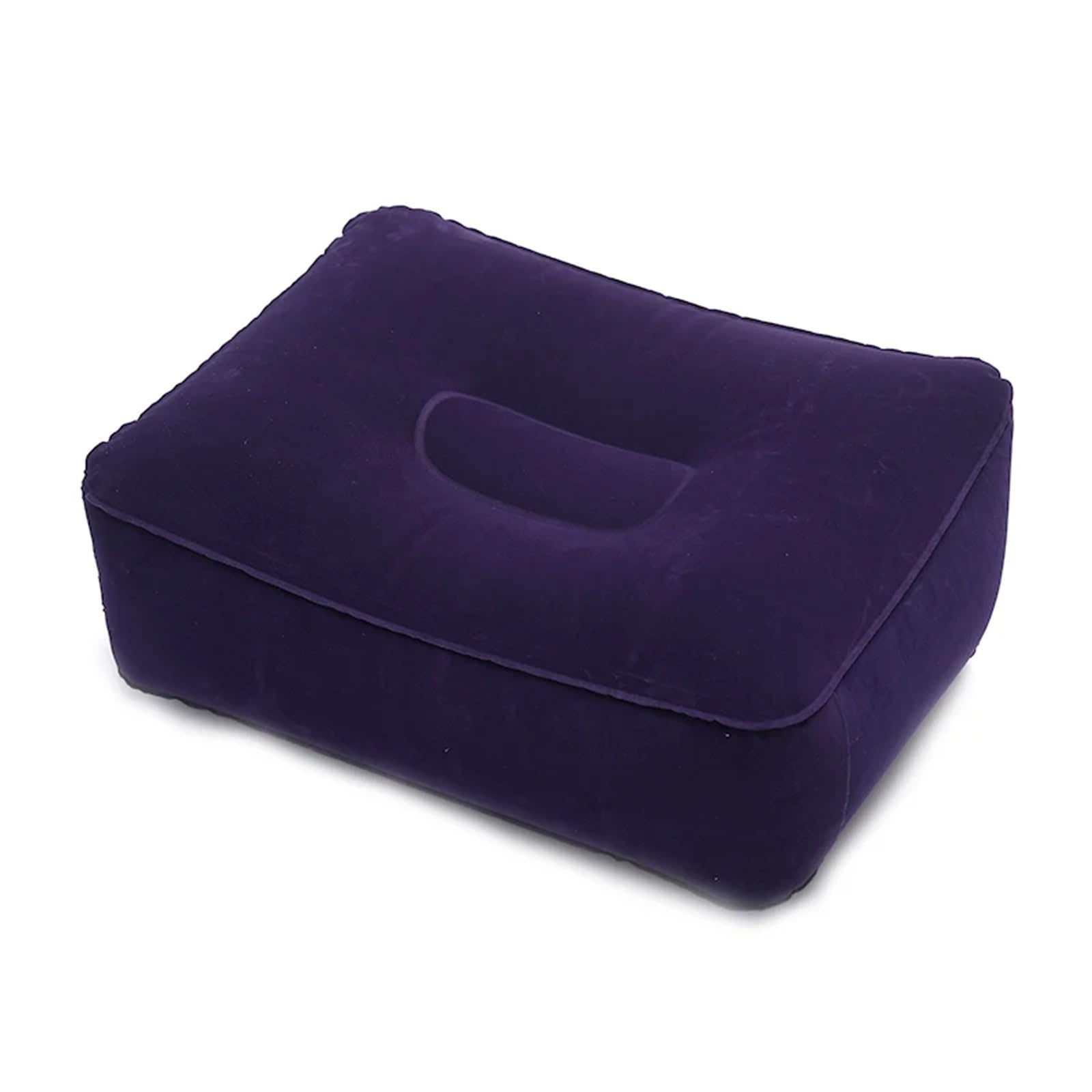 Aufblasbare tragbare Reise Schlafen Fußstütze Kissen Flugzeug Auto Bus Zug Kinder Bett Fußstütze Pad PVC for Reise Massage Auto(Blue)
