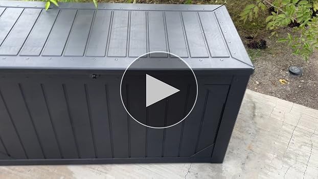 Amazon.com : MAKE CHANGES Outdoor Storage Box, 98 Gallon Deck Box