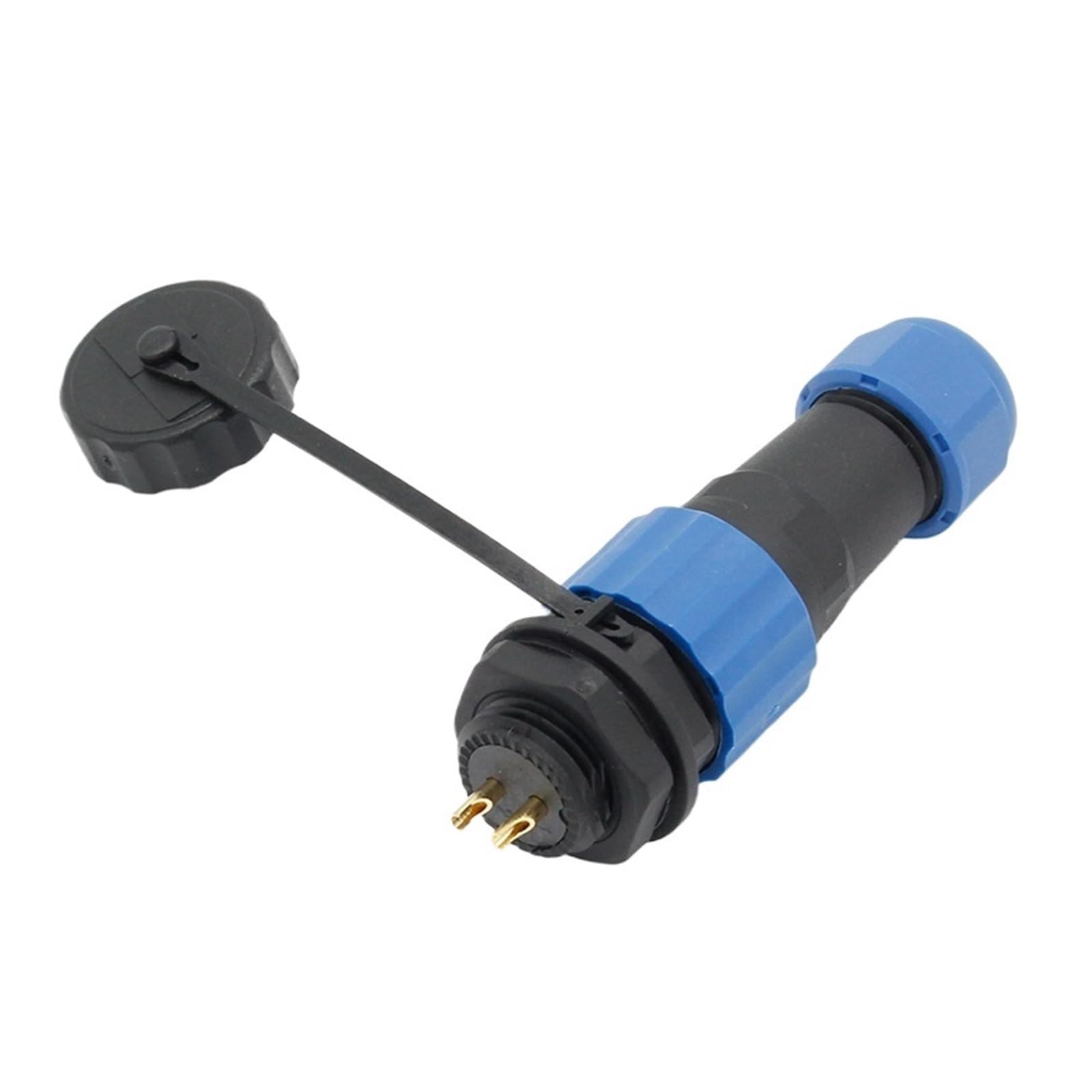 1 szt. SP16 wodoodporne proste złącze lotnicze 2/3/4/5/6/7/9Pin IP68 kabel przemysłowy wtyczka męska i żeńskie gniazdo (SP16 4P)