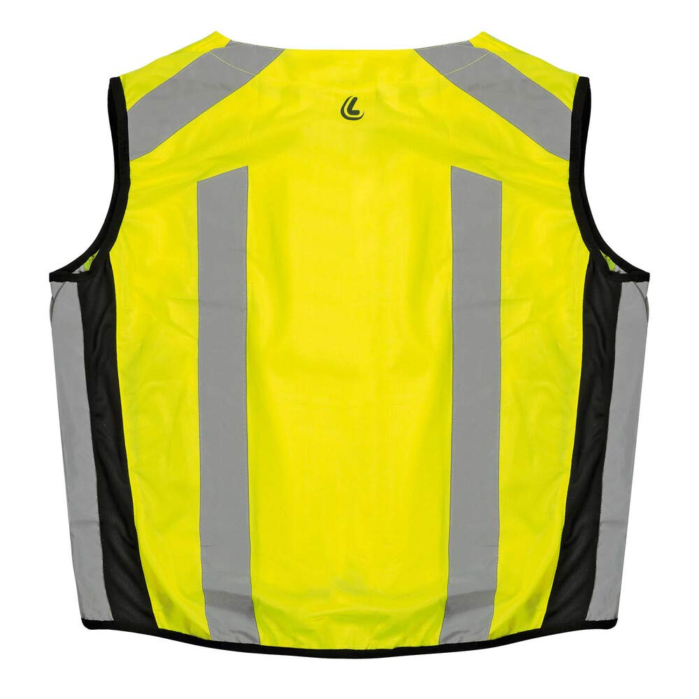 LAMPA Chaleco reflectante, color amarillo, talla L