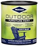 Wolman 360349 Outdoor Furniture Paint, Quart, Navy Blue, 1 Quarts (Pack of 1)