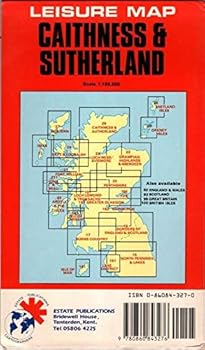 Map Official tourist map, Caithness & Sutherland (Leisure map) Book