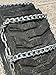 TireChain.com 8.3-24, 10.5/80-18, 12-16.5, 280/70R20, 300/70R20, 315/75D15 Ladder Tractor Tire Chains set of 2