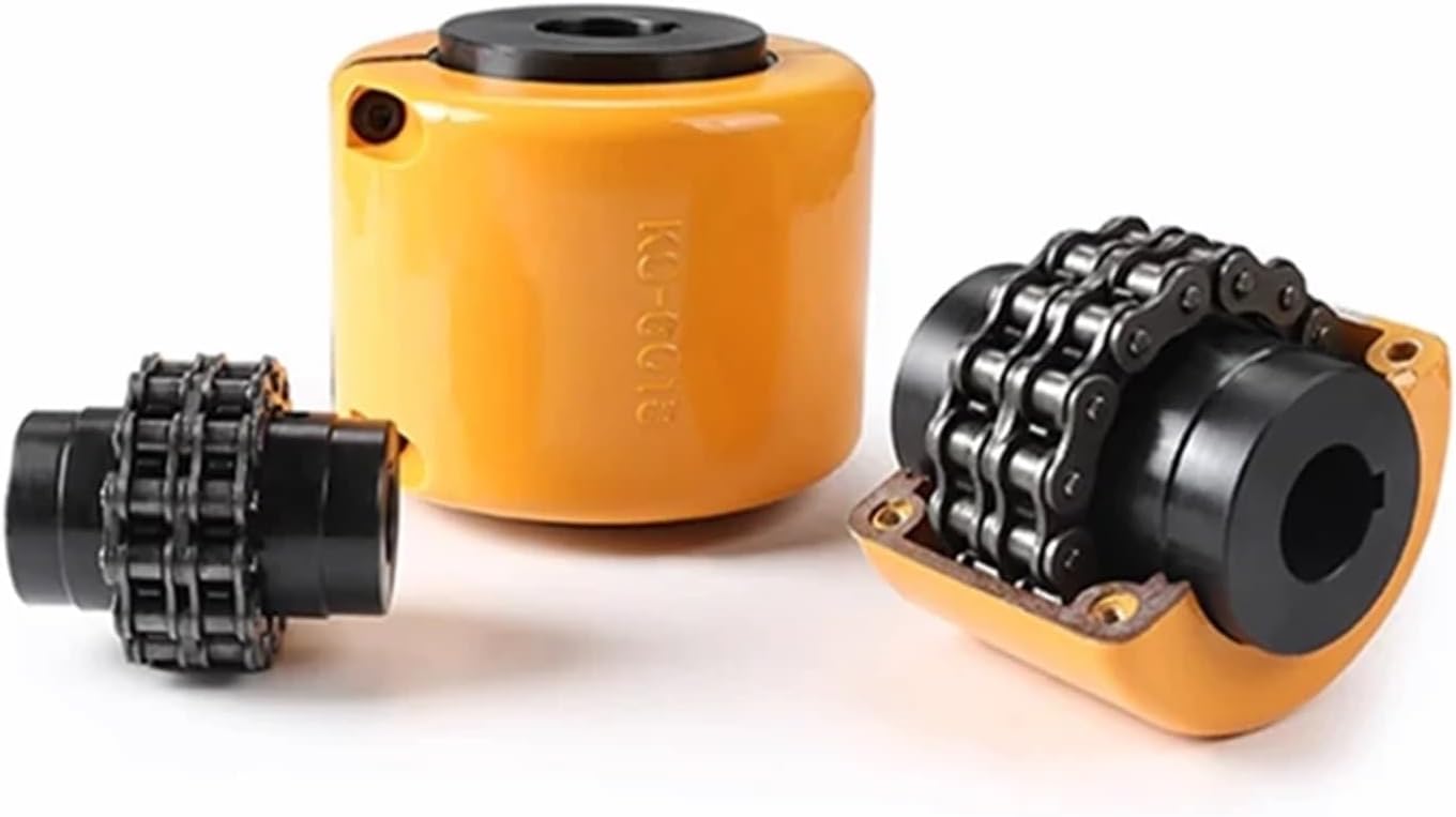 GL8018 22-80 Roller Gear Coupling Roller Coupling GL Roller with Housing Gear Coupling Sprocket Connector Transmission(GL8018 Hole 24-24)