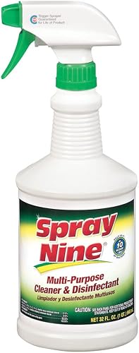 Spray Nine Heavy Duty Cleaner/degreaser/disinfectant, Citrus Scent, 32 Oz Trigger Spray Bottle