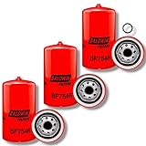 BF7546 Fuel/Water Separator Spin-on with Drain Replaces 4192631, 600-311-8292 (Pack of 3)