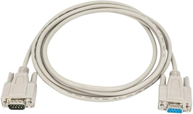 AKYGA AK-CO-01 RS-232 kabel DB9 D-Sub 9-biegunowy adapter wtyczka do gniazda 2 m