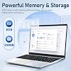 Laptop Computadora 2026, 15.6 Pulgadas Windows 11 Pro con Office 365, 8GB RAM 256GB SSD, Portátil Tradicional con Procesador Core M3-6Y30 y Sistema de Enfriamiento Integrado para Negocios y Estudiantes 6