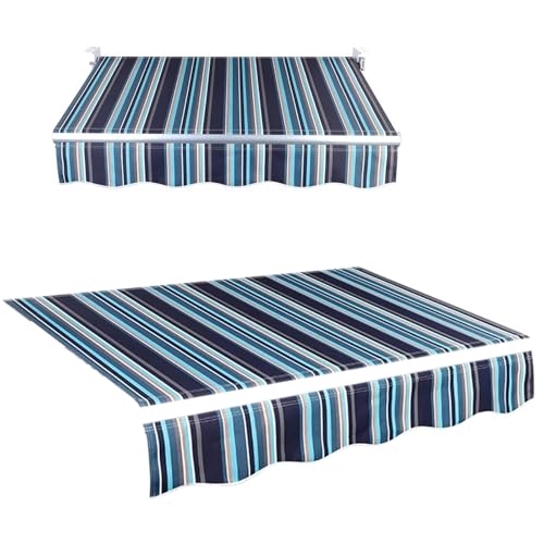 Toile de rechange pour auvent store banne extérieur 3.5m résistant eau UV