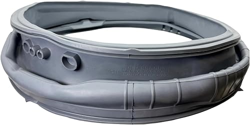 MDS47123619 Junta de arranque de puerta de lavadora para lavadoras LG de carga frontal  sello gris sustituye a AP6236842, AGF75223080, 4511798,