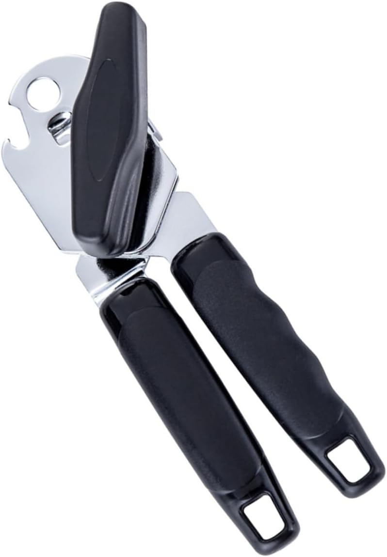 Compact Can Opener Bottle Opener Keychain Size Can Lid for Home Hotel Kitchen