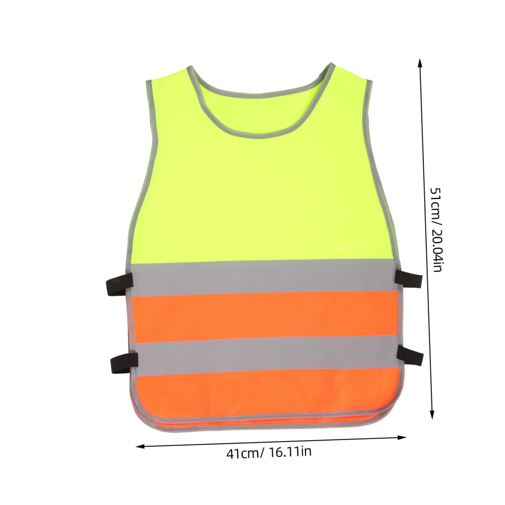 balacoo Child Safe Reflective Vest for Jogging Secure Vest for Boys and Girls Night Visibility