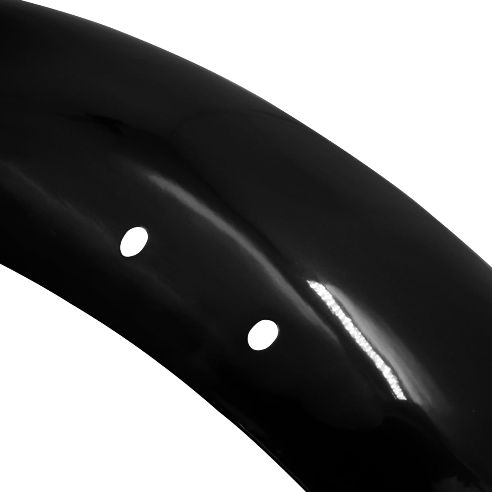Garde-boue avant court en métal pour moto Wrap Front Fender pour Harley Forty Eight 48 XL1200X 2010-2022 Noir brillant