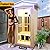 OUTEXER Outdoor Sauna Wooden Far Infrared Saunas Spa 1300W Low-EMF Dry Sauna Room for One Person Finland Spruce Wood