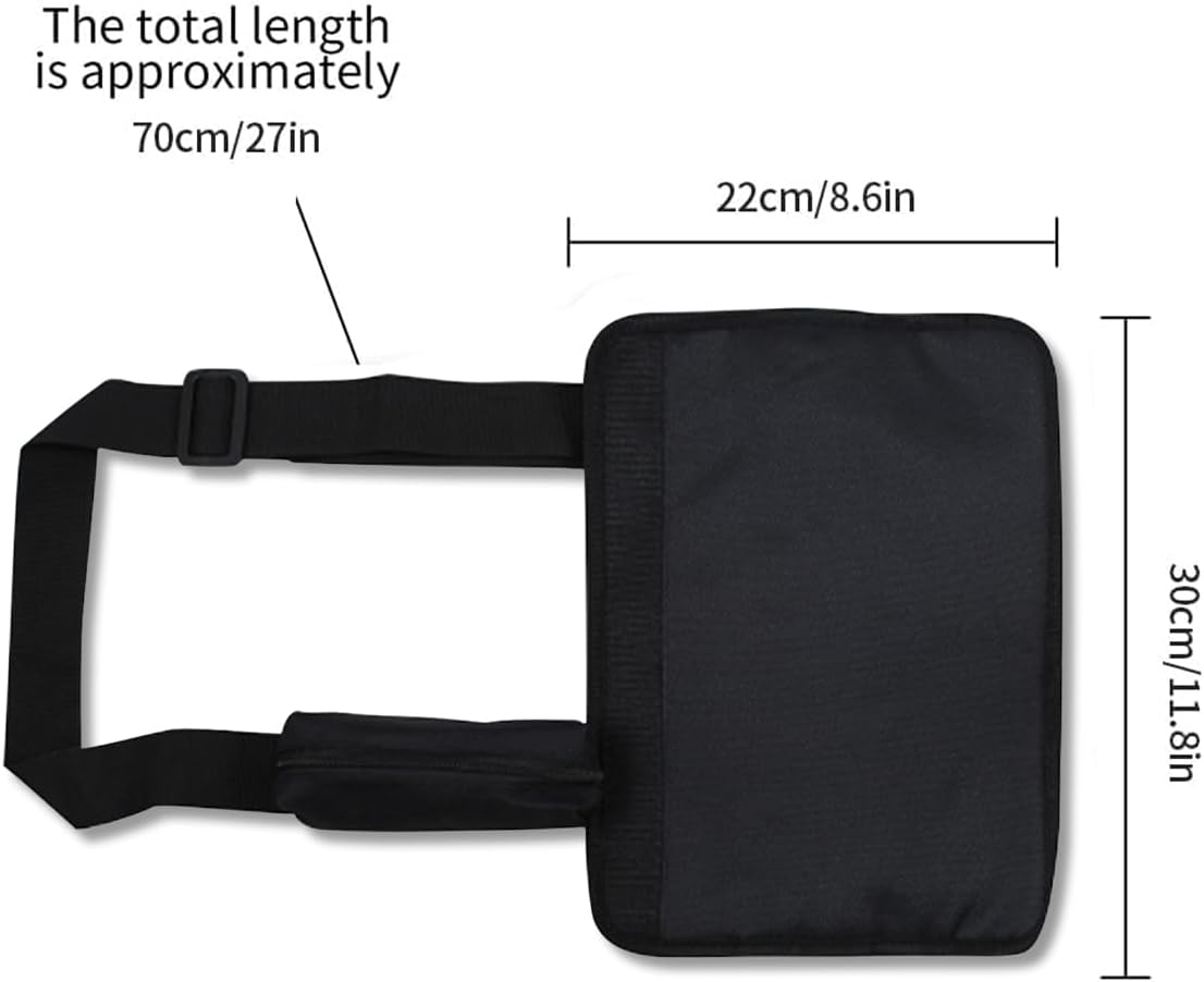 Scott Edward Foldable Golf Club Carry Bag, Portable Sunday Pencil Bag, Lightweight Waterproof Training Case, Holds 7-12 Clubs