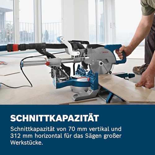 Bosch Professional Kappsäge GCM 8 SJL (1600 Watt, Sägeblatt-Ø: 216 mm, im Karton)