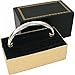 FindingKing 3 Bangle Bracelet Boxes Black & Gold Gift Display Boxes