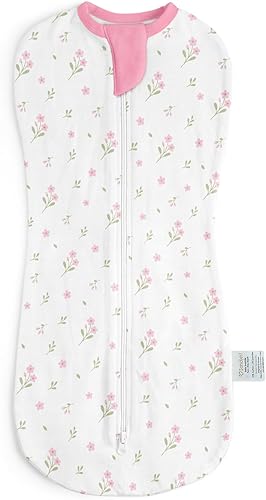 Miniatura 18 de Envolvente para bebé de 0-2 meses, saco de dormir de algodón con cremallera para brazos adentro, mantas vestibles envolventes para bebés recién