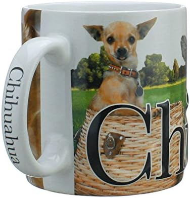 Americaware, My Pet Mug, Best Friend Series, Chihuahua, Raised Lettering, 18 Oz.