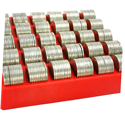Caja organizadora plástica para monedas 2 pcs miniatura 3
