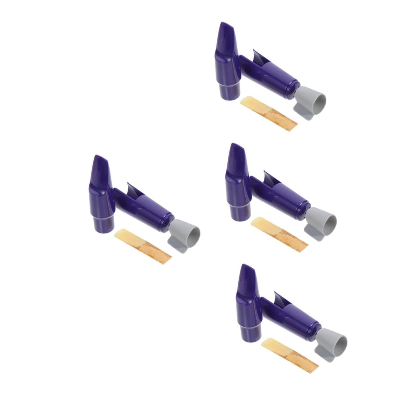 ibasenice 4sets Professionale Di Accessori Per Sassofono e Clarinetto Kit Di Sostituzione Resistente e Leggero Per Musicisti e Principianti